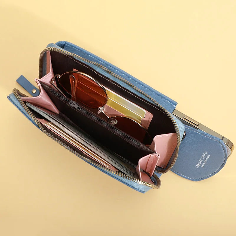 Versatile Mini Crossbody Cell Phone Bag with Multiple Card Slots