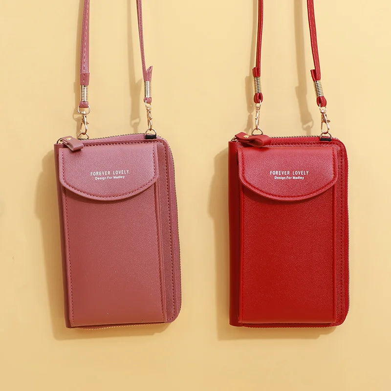 Versatile Mini Crossbody Cell Phone Bag with Multiple Card Slots